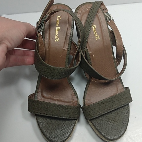 Costa Blanca X sandals size 7.5 brown - Picture 5 of 9